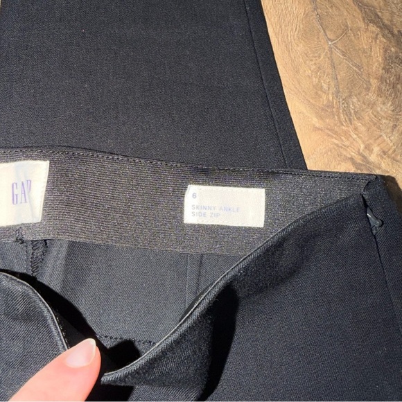 GAP Skinny Ankle Side Zip Stretch Pants - Picture 4 of 4